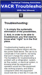 Mobile Screenshot of hvacrtroubleshooting.com